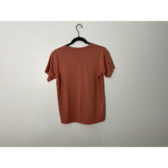 Patagonia Women’s Live Simply Garden Tools Capilene Cool Orange Shirt Medium - Picture 7 of 13